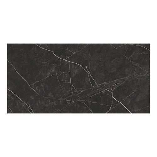 Porcelanato Polido Helena Esplendor Nero "A" 61x120 Retificado