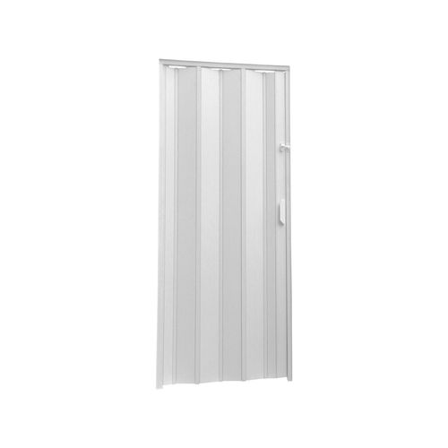Porta Sanfonada PVC Plasflex Branca 70x210