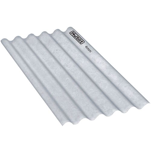 Telha 4mm Fibrocimento Multilit sem Amianto 50x244cm