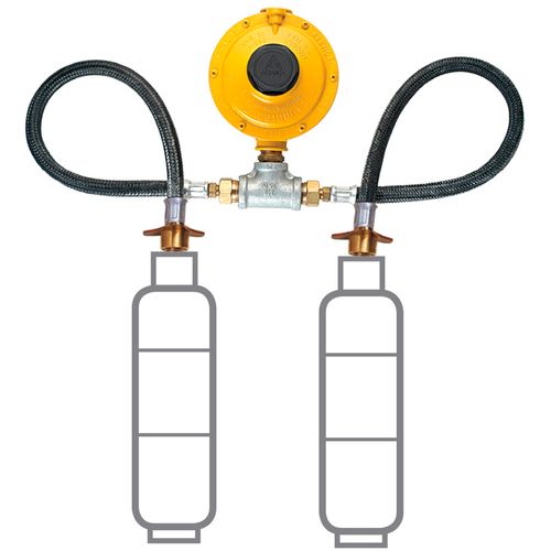 Conjunto p/ Gás 2P-45 Liquigás 12Kg 5992 Jackwal