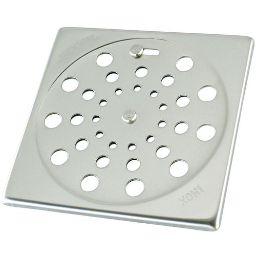 Grelha Inox 15cm Quadrada c/Fecho s/Mold. 2928 Jackwal