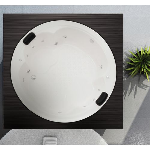 Banheira de Hidromassagem Aquaplás Luna em Fibra 180cm