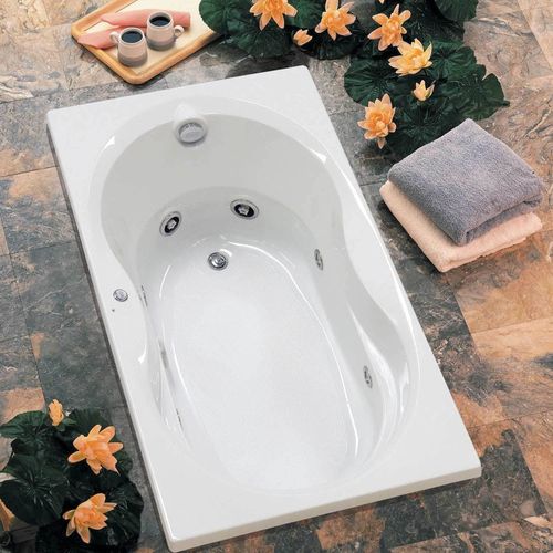 Banheira Jacuzzi Espree com Aquecedor 10 jatos em Acrílico 152,5x91x51cm
