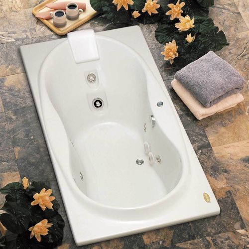 Banheira Jacuzzi Eura com Aquecedor com Cascata em Acrílico 250lts 183x91x49cm