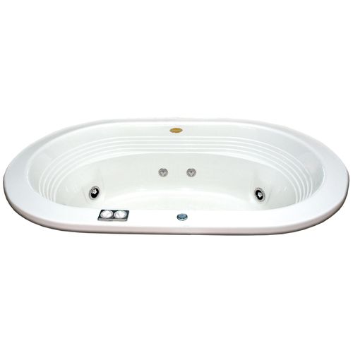 Banheira Jacuzzi Europe com Aquecedor 8 jatos em Acrílico 183,5x112x59