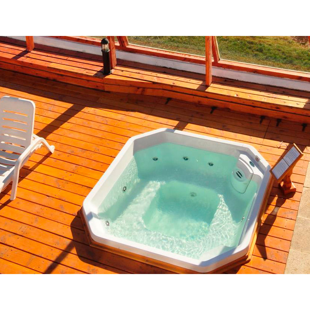 Spa Acrílico Jacuzzi Meridian Quality 214x214x91cm Balaroti