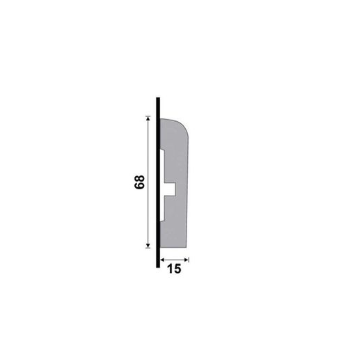 Guarnição Poliestireno 1,5X7X240cm 446 GN/BR Santa Luzia
