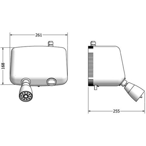 Chuveiro Multitemperaturas Lorenzetti Jet Turbo 127v 5500W