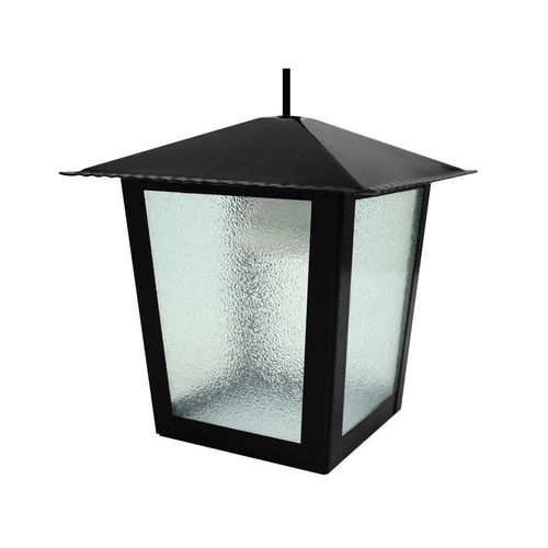 Pendente Aço Fosfotizado Idea Preto E27 L2C