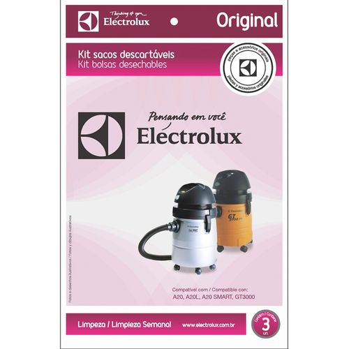 Saco Descartável Electrolux para Aspirador Pó