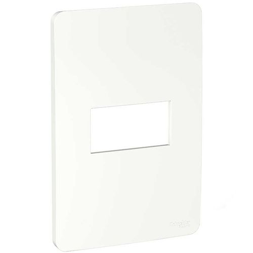 Placa 4X2 Scheneider Orion 1 Modulo Branca