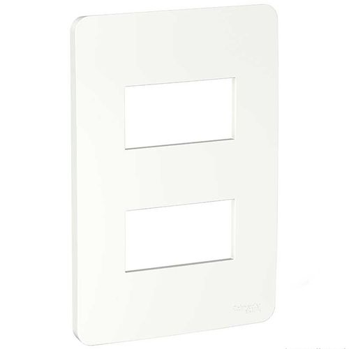 Placa 4X2 2 Postos Orion Branca Schneider