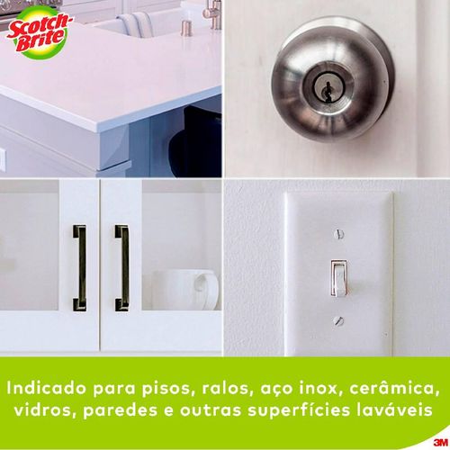 Super Pano 3M Scotch Brite Multiuso com 3 Unidades