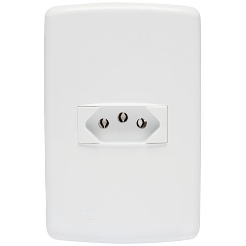 Tomada 2P+T 10A Duale Up Branco 4X2