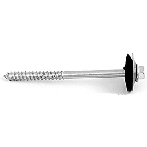 Parafuso Telheiro Chupeta Arruela Lonas Paraná 8x110mm 10 peças