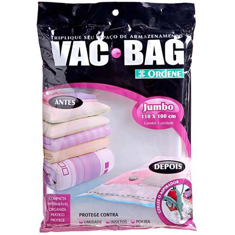 Saco Armazenagem Ordene Vac Bag 110X100 Jumbo Balaroti
