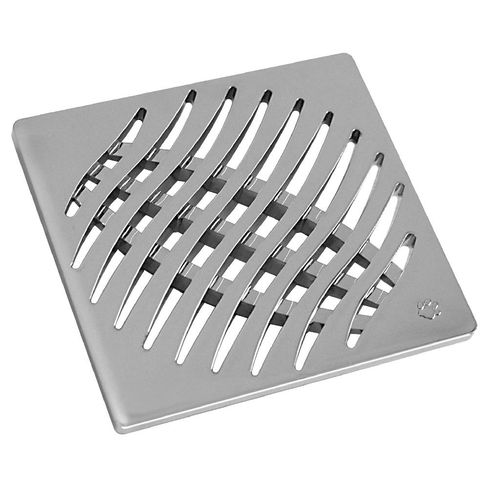 Grelha Quadrada Tigre 150mm Cromada N