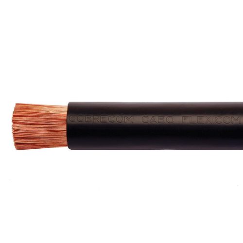 Cabo Flexível 4mm 50M Preto Cobrecom