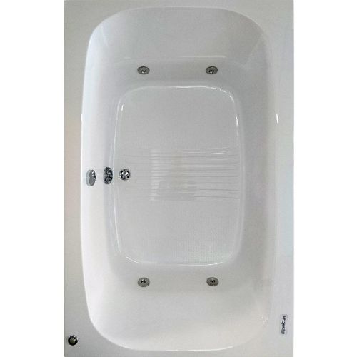 Banheira Projecta Duratta sem Aquecedor 4 Jatos em Acrílico 170x110cm