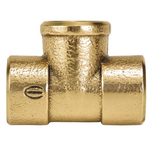 Tê Bronze 22x1/2" Eluma