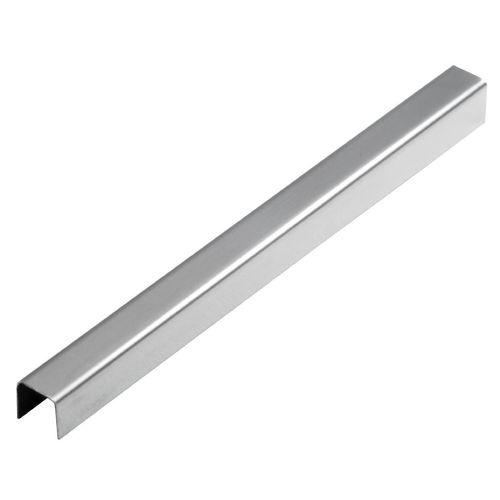 Perfil de Aço Inox Viscardi Decor Escovado 143 1,0x1,0x300cm