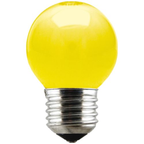 Lâmpada Bolinha Taschibra Luz Amarela 15W 220V
