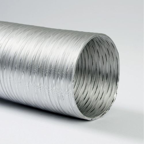 Tubo Alumínio Flexível 80mm x 1,50m Flextic para Aquecedor a Gas