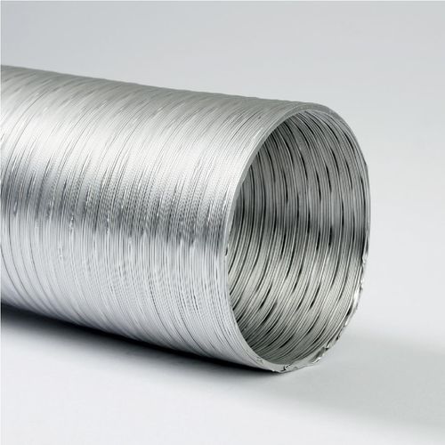 Tubo Alumínio Flexível 90mm x 1,5m Flextic para Aquecedor a Gas