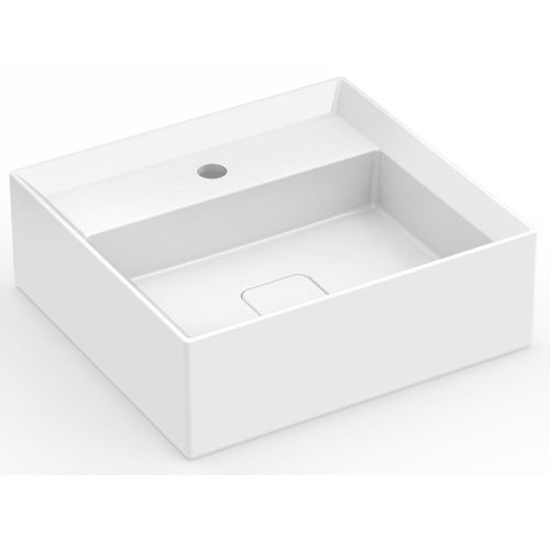 Cuba de Apoio Incepa Platinum com Mesa P6 Branco 45x42cm