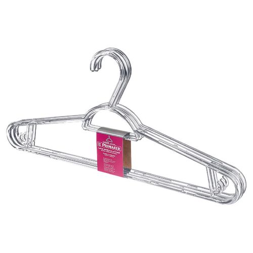 Cabide Plástico com Cristal Primafer 3un PR115/3