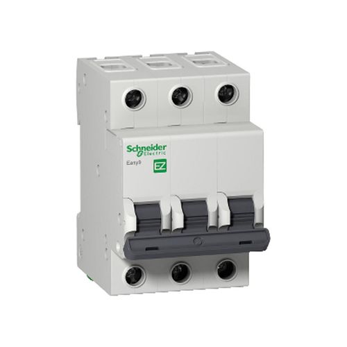 Disjuntor 63A Tripolar Easy9 Curva C Schneider