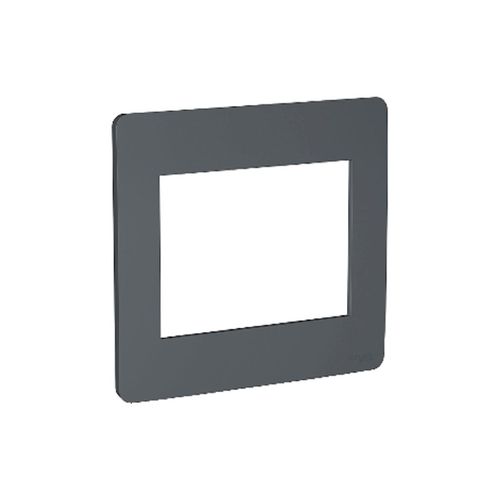 Placa 4X4 6 Postos Orion Stellar Black Schneider