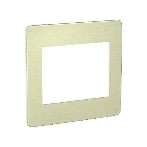 Placa 4x4 6 Postos Orion Aurora Gold Schneider