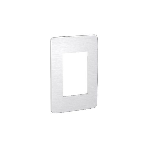 Placa 4x2 3 Postos Orion Cosmic Grey Schneider