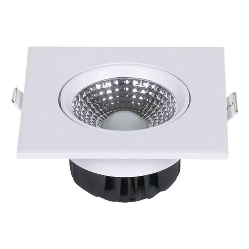 Spot Led PP 3W Embutir 6500K Quadrado Startec