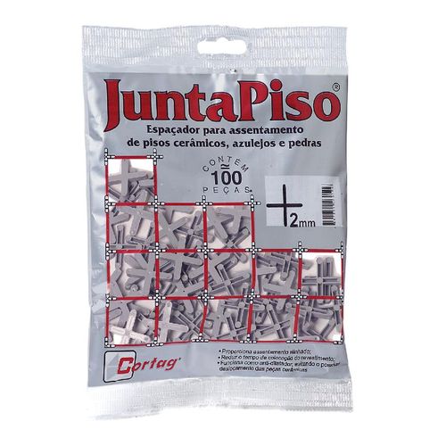 Espaçador Cortag Juntapiso 2,0mm com 100 Peças
