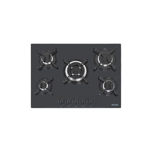 Cooktop 5 Bocas Tramontina Standard Glass Penta Vidro