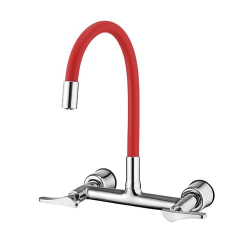 Misturador Cozinha Parede Lorenzetti Flex Cromado e Black B27