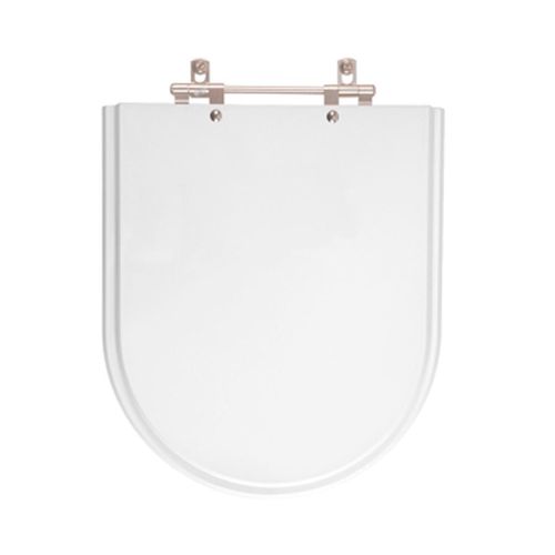 Assento Poliéster com Amortecedor Produza Link para Louça Deca Branco
