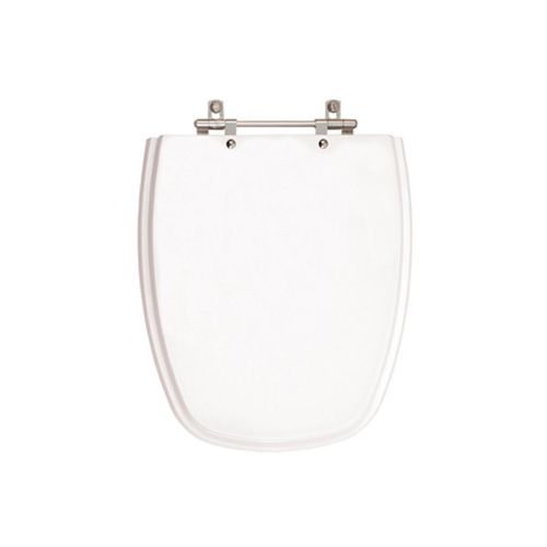 Assento Poliéster com Amortecedor Produza Monte Carlo para Louça Deca Branco