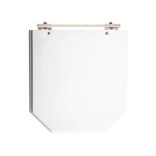 Assento Poliéster Produza Atrium Branco