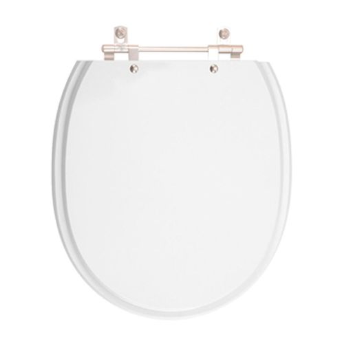 Assento Poliéster Produza Village para Louça Deca Branco