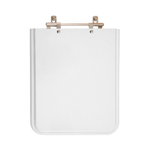 Assento Poliéster Produza Square para Louça Incepa Branco