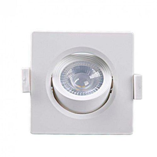 Spot Led Embutir Taschibra Alltop Quadrado 5W MR16 3000K