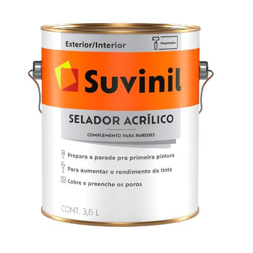 Selador Acrílica Suvinil 3,6L