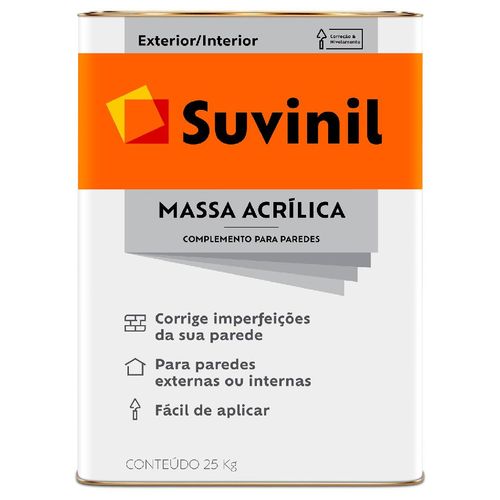 Massa Acrílica Suvinil 25kg