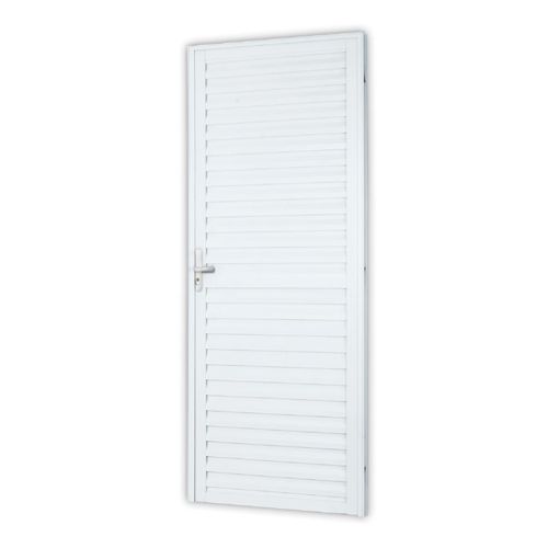 Porta de Alumínio Laminada Mista Mgm Soft Direita 210x80