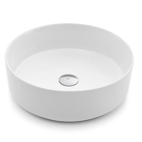 Cuba de Apoio Docol Arte Redonda 35cm Branco