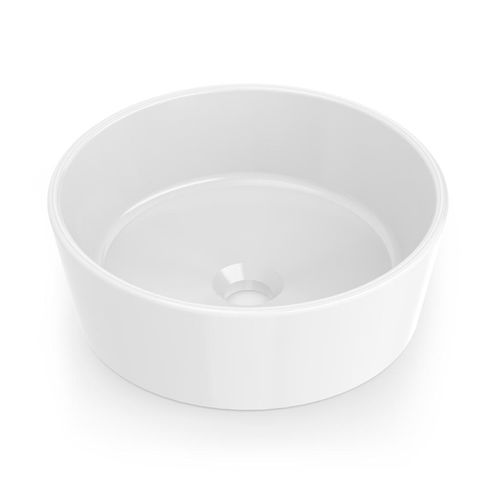Cuba de Apoio Roca Optica Curva Redonda Branco 35cm