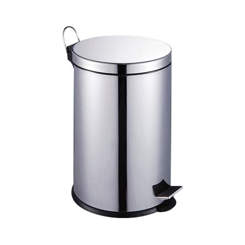 Lixeira Inox 12lts Redonda com Pedal Uttil